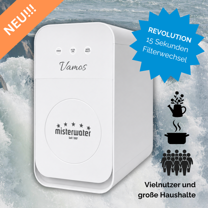 Wasserfilteranlage Vamos ohne Wasserhahn