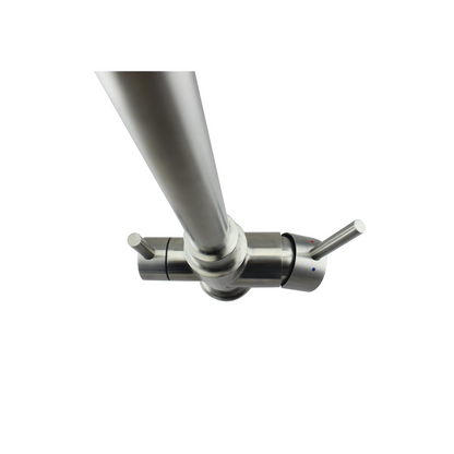 3-Wege-Hahn Heras Edelstahl Amatur