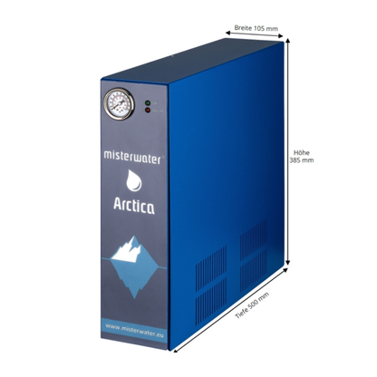 Arctica Wasserfilteranlage  Komplettset OHNE Entnahmehahn mit CH Stecker