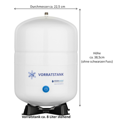 Vorratstank 8-Liter geeignet für Mehrköpfige Familien