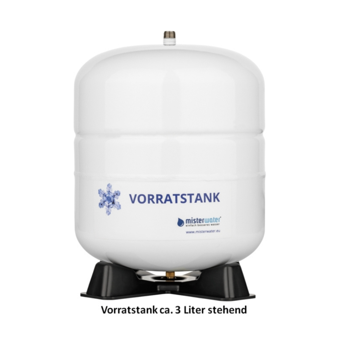 Vorratstank 3-Liter, geeignet für Single Haushalte und Haushalte bis zu 2 Personen