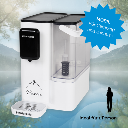 Auftischfilteranlage Puria