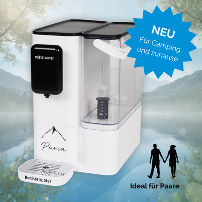 Auftischfilteranlage Puria