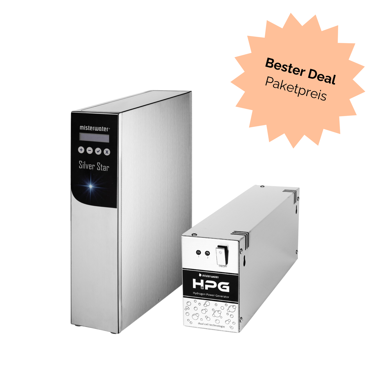 Paketpreis: Silver Star x Hydrogen Power Generator (Wasserstoff)