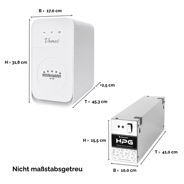 Wasserfilteranlage Vamos inkl. HPG ohne Wasserhahn