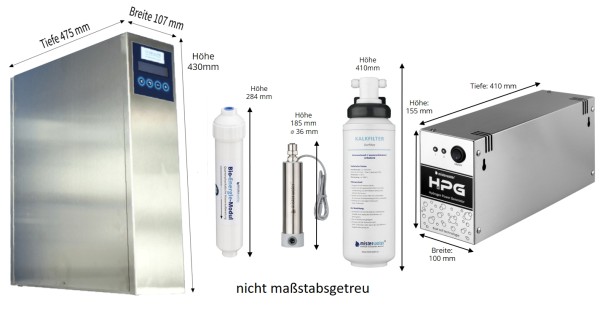 Wasserfiltersystem New Generation DELUXE UVC-LED